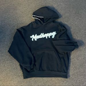 Madhappy Hoodie Navy Medium Scrawl Logo